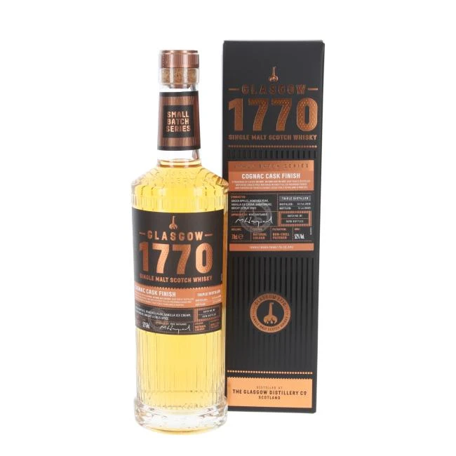 1770 Glasgow Triple Distilled Cognac Cask Finish 2018/2023 3 1770 Glasgow Triple Distilled Cognac Cask Finish 2018/2023