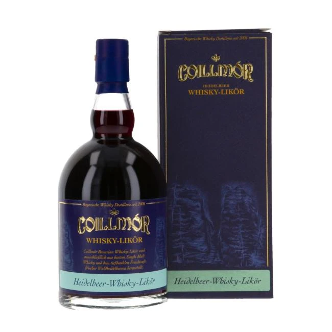 Coillmor Heidelbeer-Whisky-Likör 3 Coillmor Heidelbeer-Whisky-Likör
