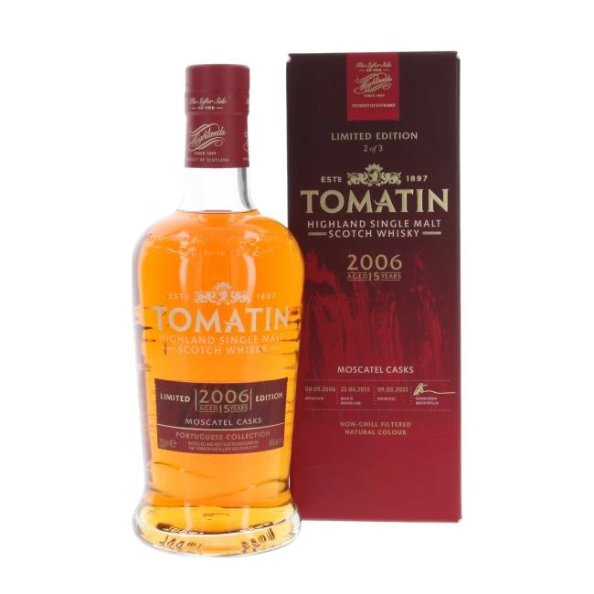 Tomatin The Moscatel Edition - Portuguese Collection 15 Jahre 2006/2022 3 Tomatin The Moscatel Edition - Portuguese Collection 15 Jahre 2006/2022